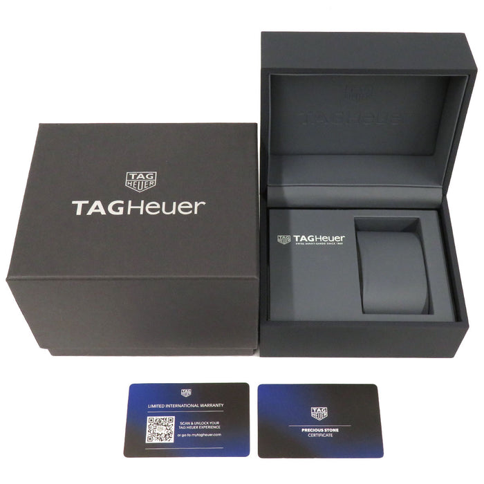TAG HEUER
Carrera 12 Diamond Shell Dial
With Box and Warranty Card