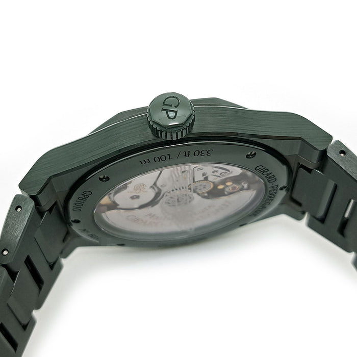 GIRARD-PERREGAUX 
ロレアート グリーンセラミック アストンマーチン 
箱ギャラ付
