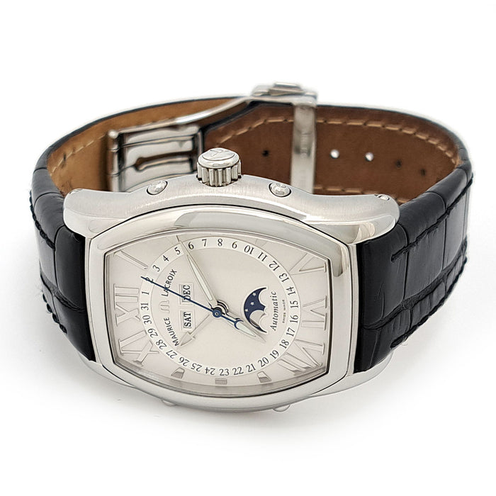 MAURICE LACROIX 
Masterpiece Fasi Lunari Tonneau 
Con scatola e garanzia