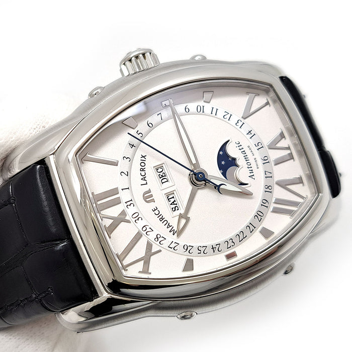 MAURICE LACROIX 
Masterpiece Fasi Lunari Tonneau 
Con scatola e garanzia
