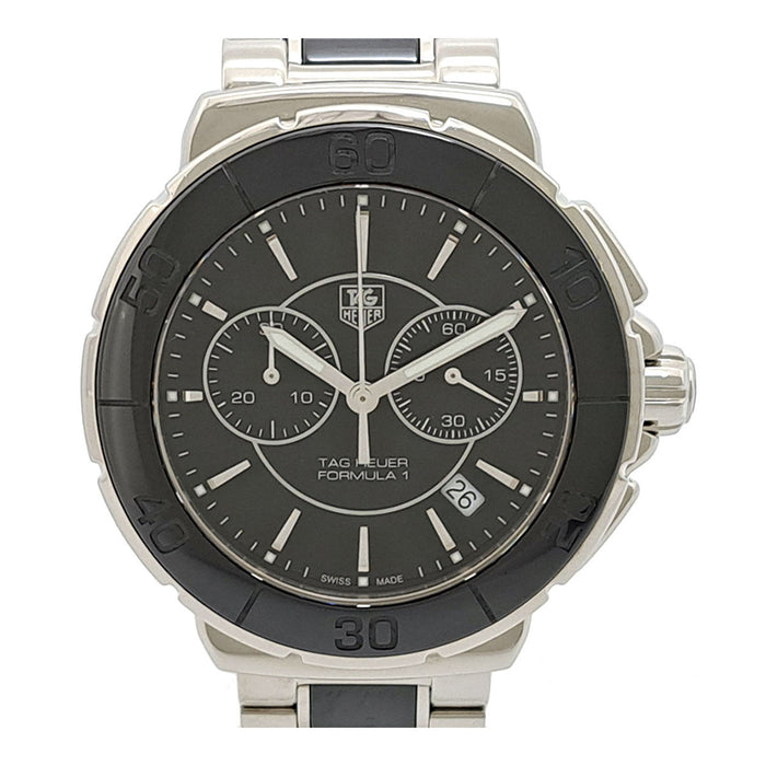 TAG HEUER 
Formula 1 Ceramic Chronograph 
With Box and Warranty Card