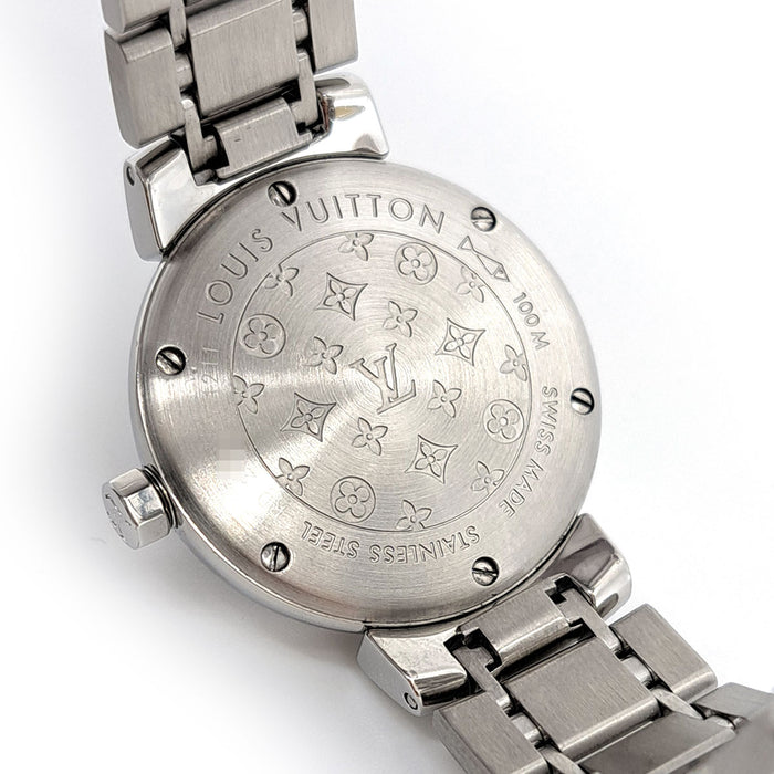 LOUIS VUITTON 
Tambour 28 mm Date