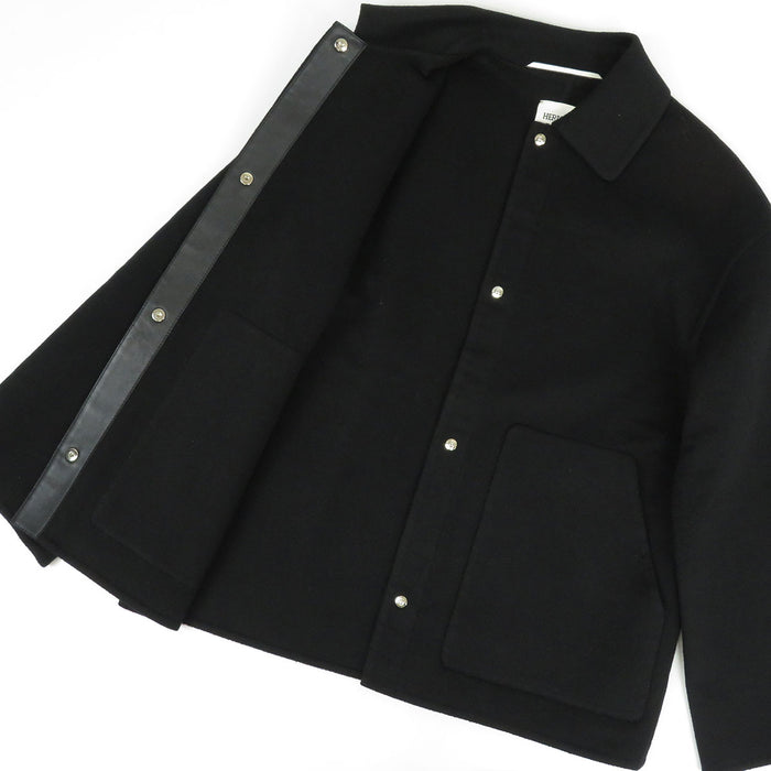 HERMES Medor Button Cashmere Jacket