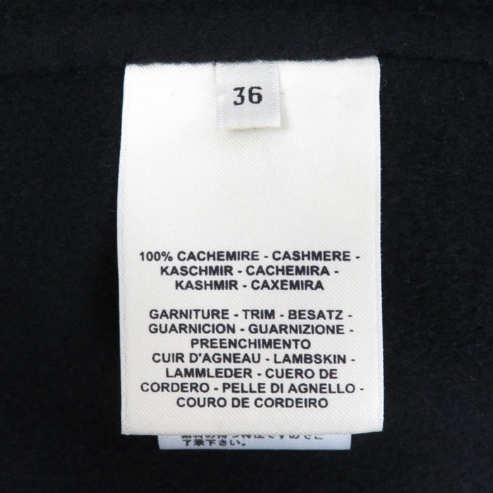 HERMES Medor Button Cashmere Jacket