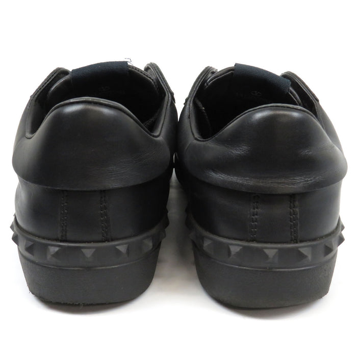 VALENTINO Low-cut Leather Untitled Rockstud Sneakers