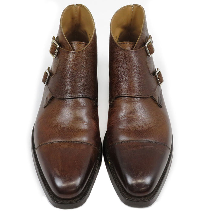 CROCKETT&JONES Leather Camberley Double Monk Shoes