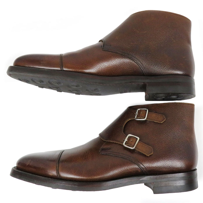 CROCKETT&JONES Leather Camberley Double Monk Shoes