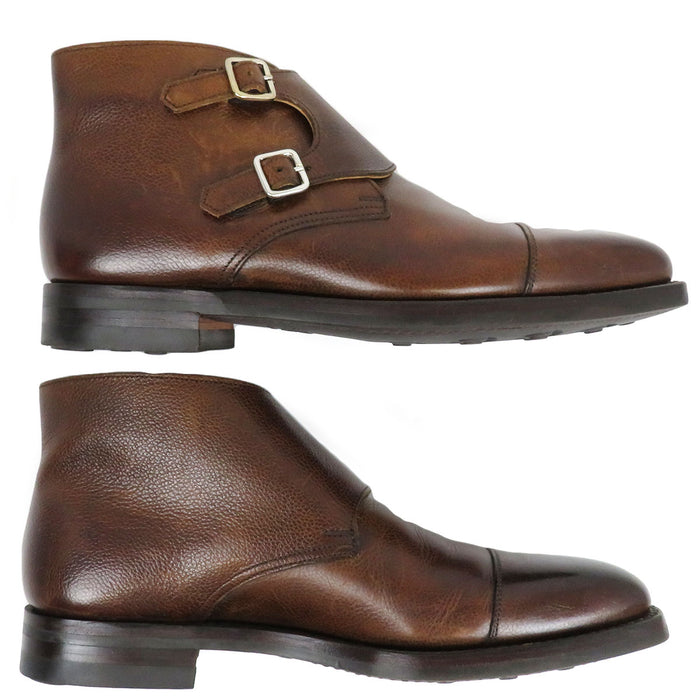 CROCKETT&JONES 
レザー 
キャンベリー ダブルモンクシューズ