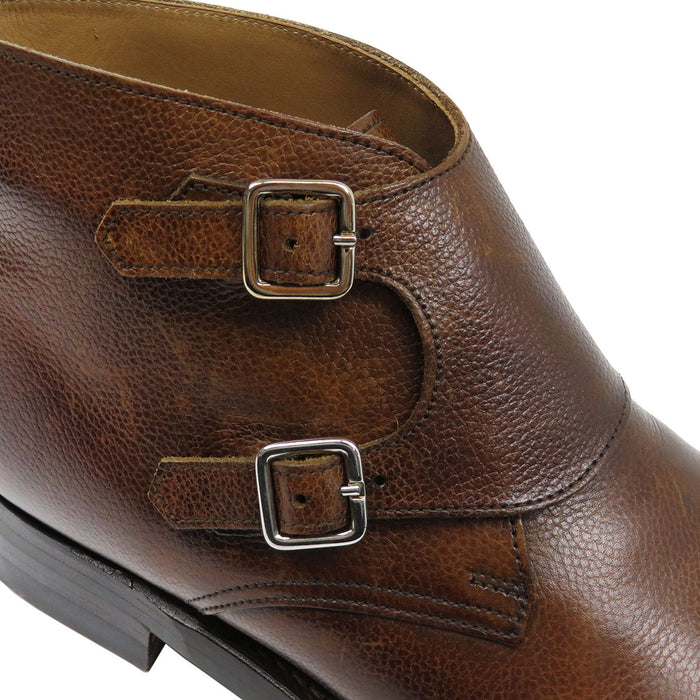 CROCKETT&JONES Leather Camberley Double Monk Shoes