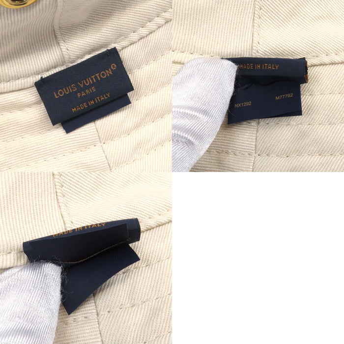 LOUIS VUITTON  
標誌 刺繡  
帽子 LV假期 雙面 水桶帽  
Monogram