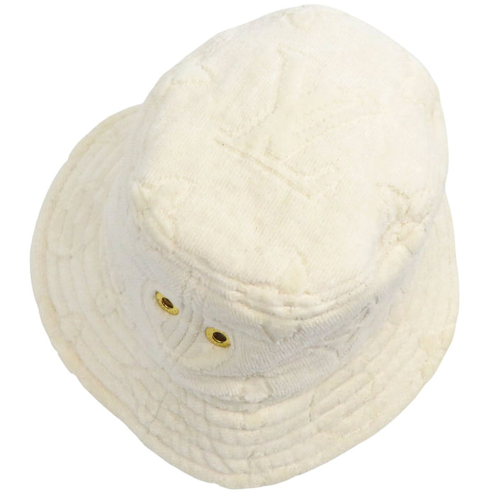 LOUIS VUITTON  
Logo Embroidery  
Chapeau LV Vacation Reversible Bucket Hat  
Monogram