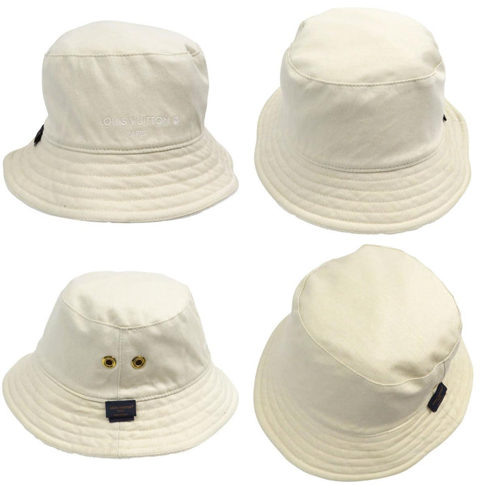 LOUIS VUITTON  
Logo Embroidery  
Chapeau LV Vacation Reversible Bucket Hat  
Monogram