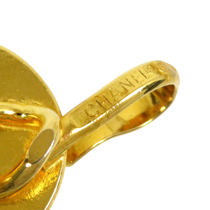 CHANEL 
COCO CC ロゴ 3連 ゴールドカラーメタル 1984 
ココマーク ヴィンテージ チェーンベルト