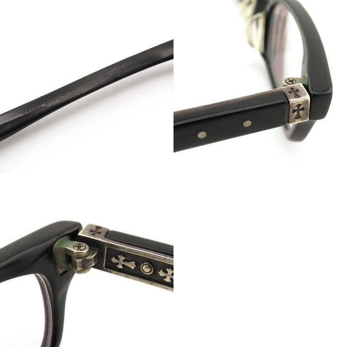 CHROME HEARTS 
スクエア シルバー 
STEEL BABY アイウェア