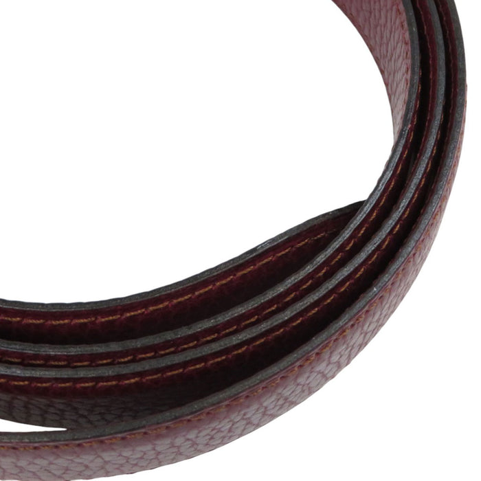 CARTIER 
Must de Cartier 
C Buckle Leather Belt 
Must de Cartier