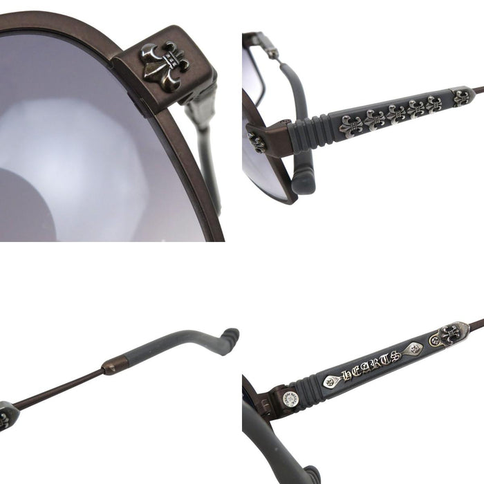 CHROME HEARTS 
CH Occhiali a doppio ponte 
GO NAD GO BS stanghette a svasatura Occhiali da sole