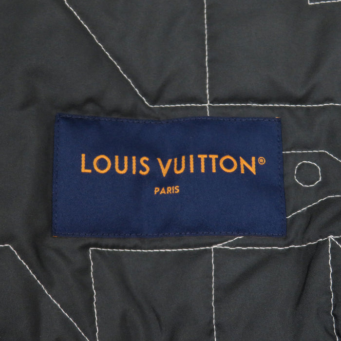 LOUIS VUITTON LV Reversible Nylon Bicolor Padded Hooded Blouson