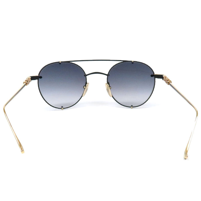 CHROME HEARTS 
クロス CHプラス アイウェア ラウンド MBK 
ORALGAMI ダブルブリッジ サングラス