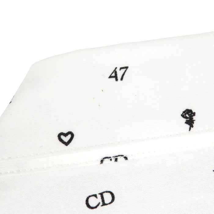 Dior 
CD スター ハート クローバー 
ロゴ 総柄 コットン シャツ 
ディオールオム