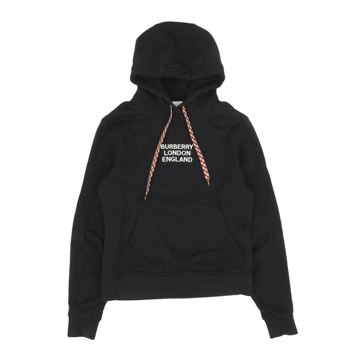 BURBERRY 
Felpa in cotone 
Felpa con cappuccio con ricamo logo