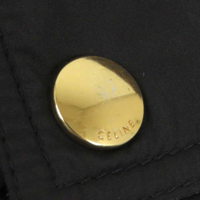 CELINE 
総柄 ナイロン 
トリオンフ モノグラム 中綿 ブルゾン