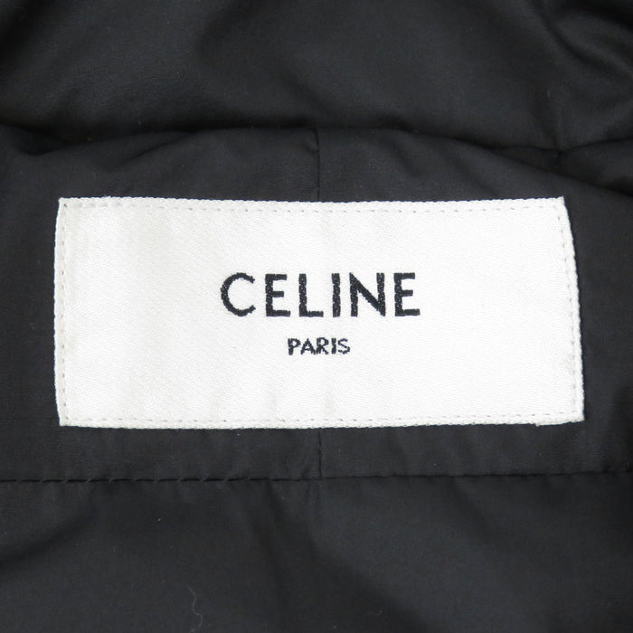 CELINE 
総柄 ナイロン 
トリオンフ モノグラム 中綿 ブルゾン