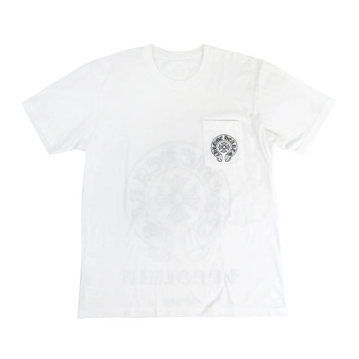 CHROME HEARTS 
Honolulu Limited HONOLULU CH Plus Cotton 
Horseshoe Print T-Shirt