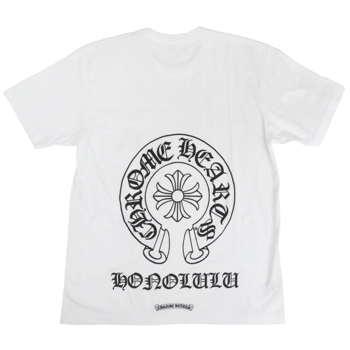 CHROME HEARTS  
檀香山限定 HONOLULU CH加號 棉質  
馬蹄印花 T恤