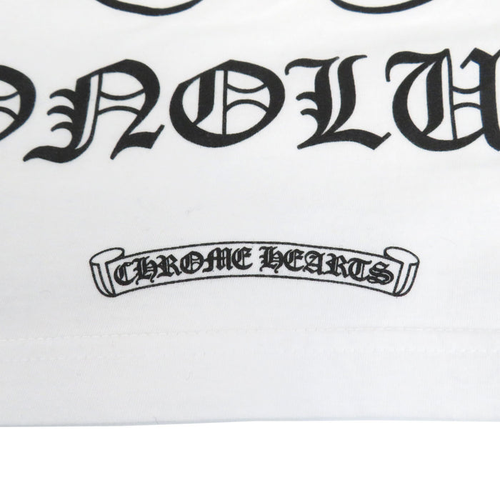 CHROME HEARTS 
Édition limitée Honolulu HONOLULU CH Plus Coton 
T-shirt imprimé fer à cheval