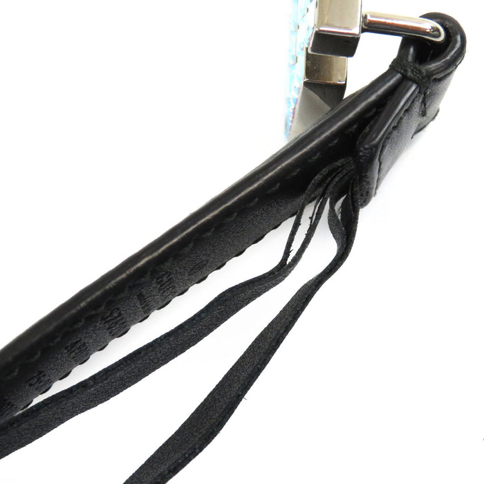 GUCCI 
ロゴ シルバーカラー金具 
Gバックル ラインストーン ベルト