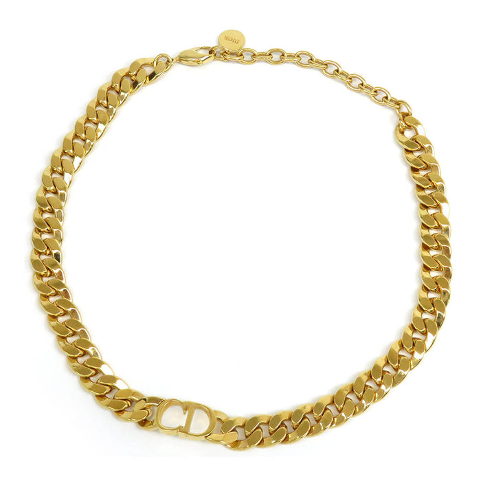 美品 Dior 30 Montaigne ショートネックレス ゴールド CD DIOR | 30 Montaigne ショートネックレス メタル