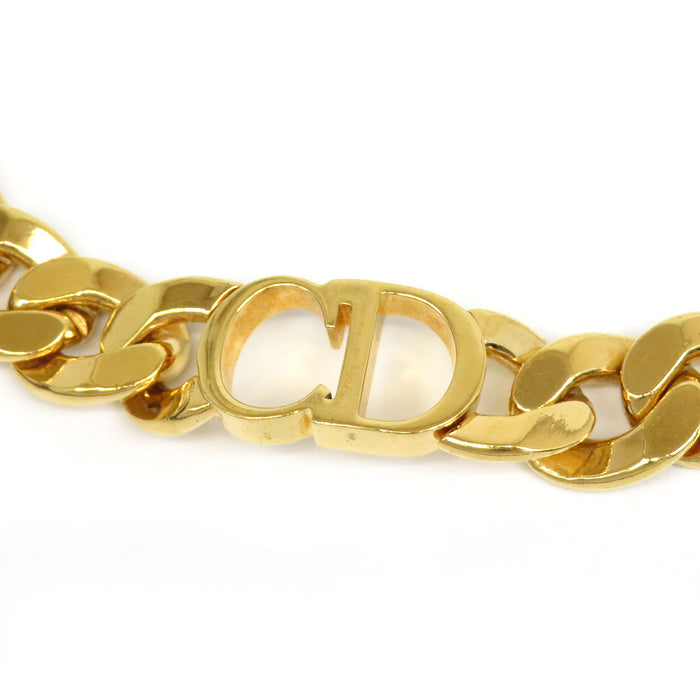 Dior 
モンテーニュ CD ロゴ ゴールドトーンメタル 
30 Montaigne ショートネックレス