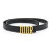 Dior 
ディフェンス ロゴ ゴールドカラーメタル レザー 
D-Fence ベルト Dior -Authentic Pre-owned ベルト by TS Trading Co., Ltd.