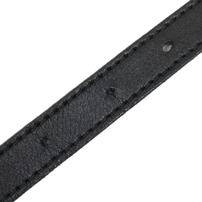 Dior Defense Logo Gold Color Metal Leather D-Fence Belt