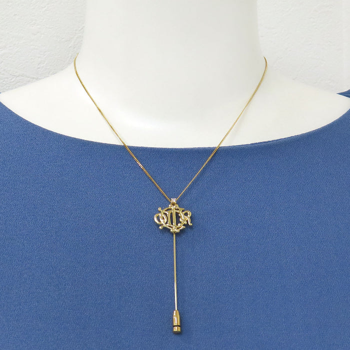 Dior 
キーモチーフ ネックレス兼ピンブローチ