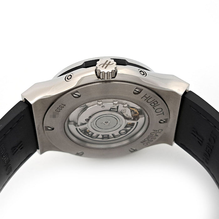 HUBLOT 
Classic Fusion Aérofusion Phase de Lune 
Avec boîte et certificat d'authenticité