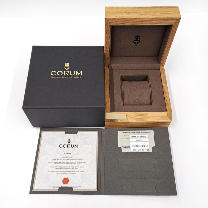 CORUM 
アドミラルズカップ レジェンド 38 
箱ギャラ付