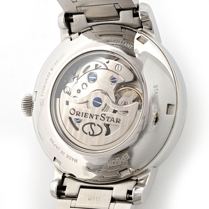 ORIENT 
オリエントスター メカニカルムーンフェイズ 
箱ギャラ付