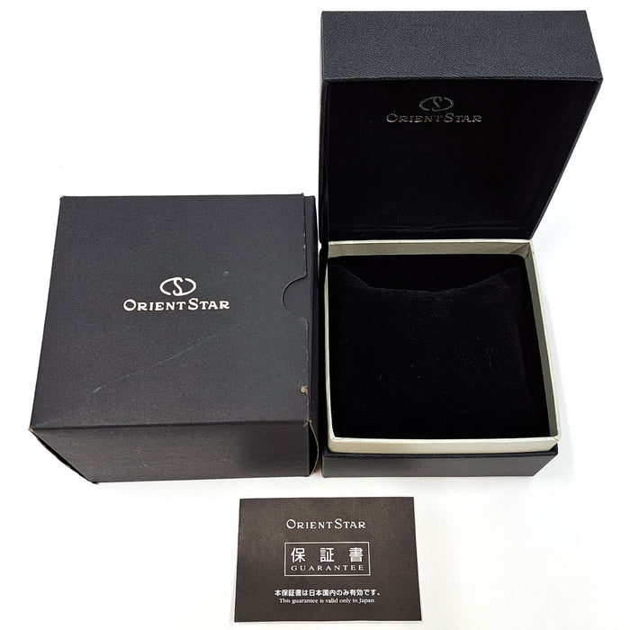 ORIENT 
オリエントスター メカニカルムーンフェイズ 
箱ギャラ付