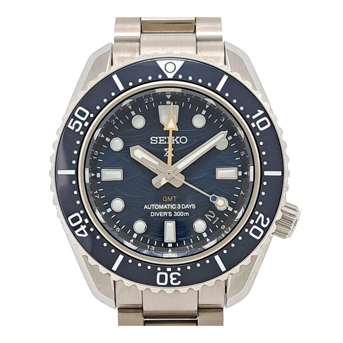 SEIKO 
Prospex Divers GMT Seiko Divers 60th Anniversary 
With Box and Warranty Card