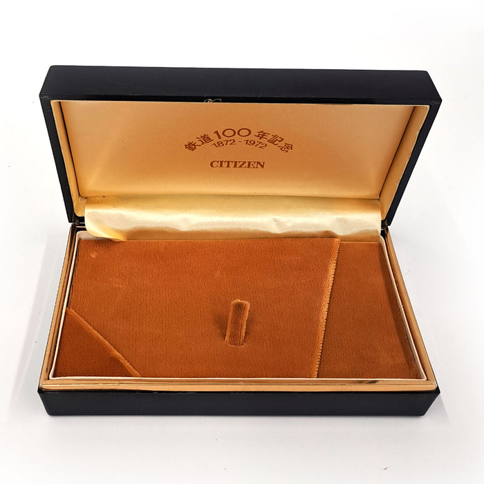 CITIZEN 
鉄道100年記念モデル 
箱付