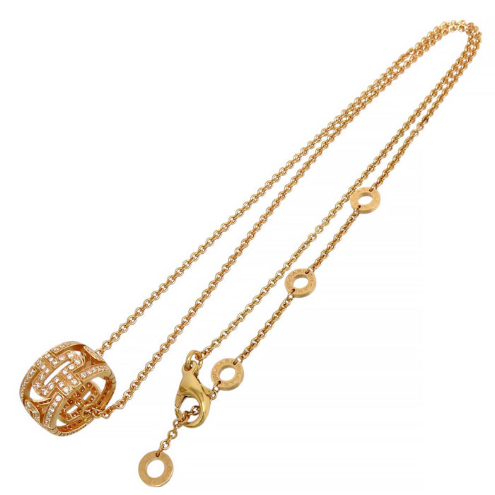 BVLGARI 
パレンテシ オープンワーク ダイヤモンド ネックレス