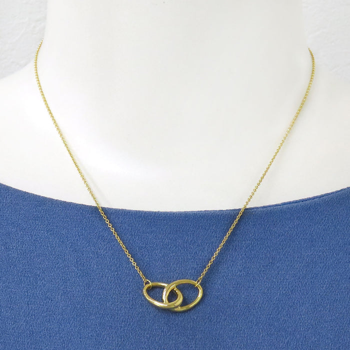 TIFFANY&Co. 
ダブルループ ネックレス