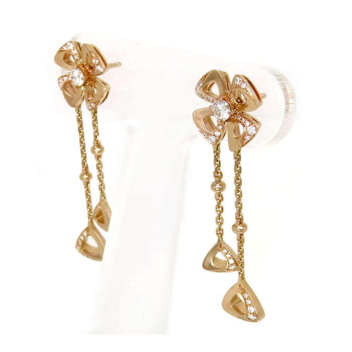 BVLGARI 
フィオレバー ダイヤモンド ピアス