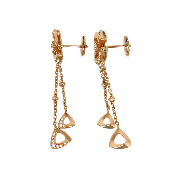 BVLGARI 
フィオレバー ダイヤモンド ピアス