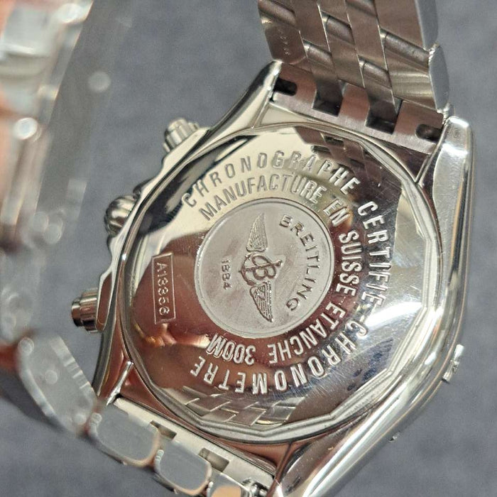 【WHOLESALES】
BREITLING 
箱(内箱劣化、使用不可)　ギャランティ　クロノメーター証