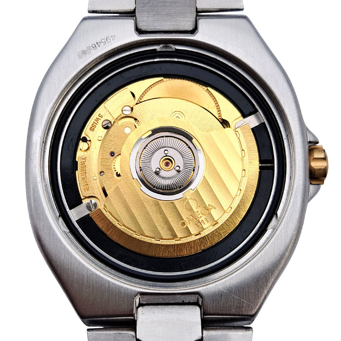 OMEGA  
海馬 200米 預粘合 雙色 全套  
附盒及保證書
