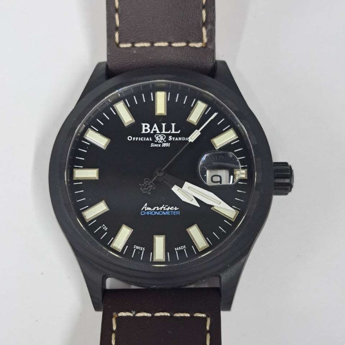 【WHOLESALES】
BALLWATCH 
NM3026C-L2CJ-BK 
Boîte Garantie Certificat de chronomètre Bracelet en cuir d'origine ×1 (peu utilisé)