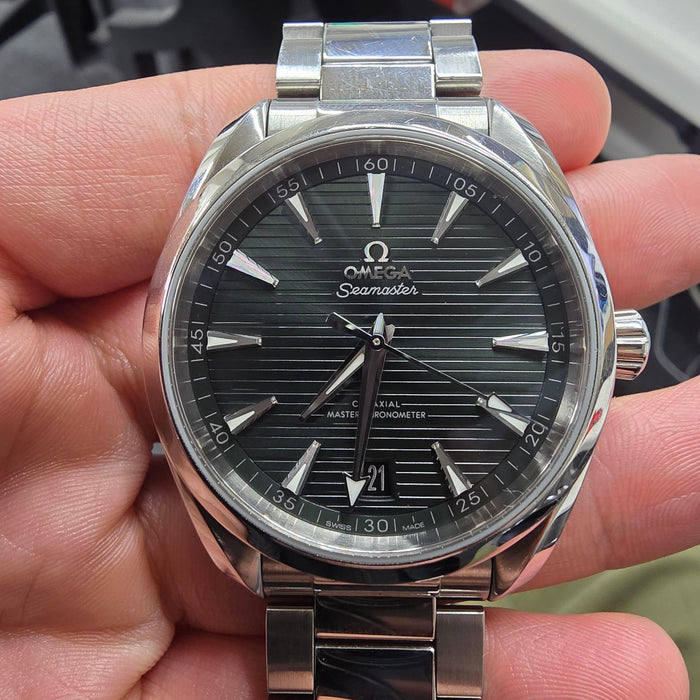 【WHOLESALES】
OMEGA
220.10.41.21.10.001
Seamaster Aqua Terra
Box, Warranty, Pictogram, Chronograph, Links