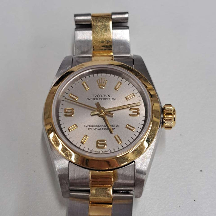 【WHOLESALES】
ROLEX
67183
Oyster Perpetual
Box, Warranty, Links